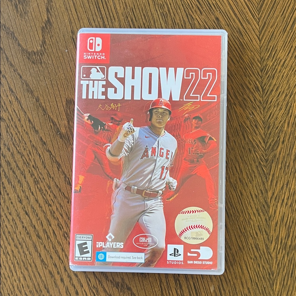 The Show 22 Nintendo Switch Game - Red Cover